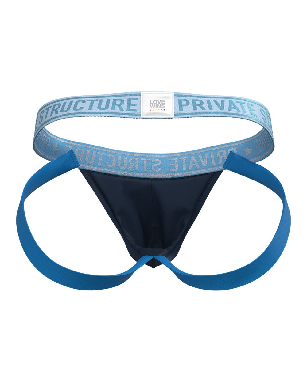 Pride Limited Jock Strap - Dark Navy - | Private Structure - | MAD Lifestyle