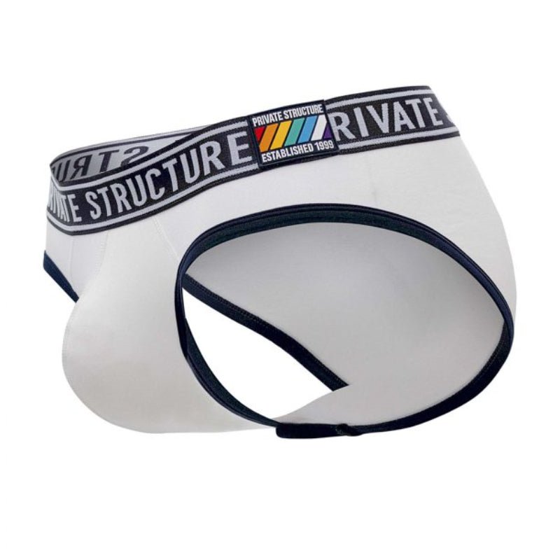 Pride Mini Brief - Loadful White - | Private Structure - | MAD Lifestyle