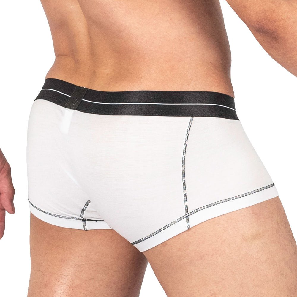 Tencel Hipster Underwear - Black Mix Cotton White - | Private Structure - | MAD Lifestyle