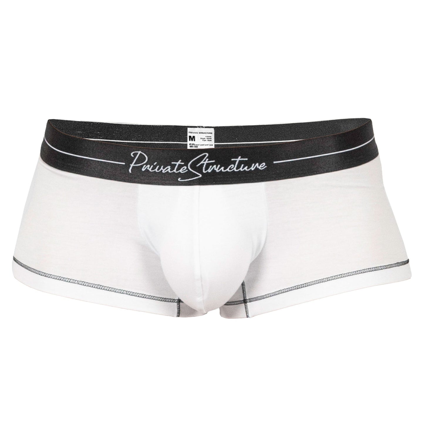 Tencel Hipster Underwear - Black Mix Cotton White - | Private Structure - | MAD Lifestyle
