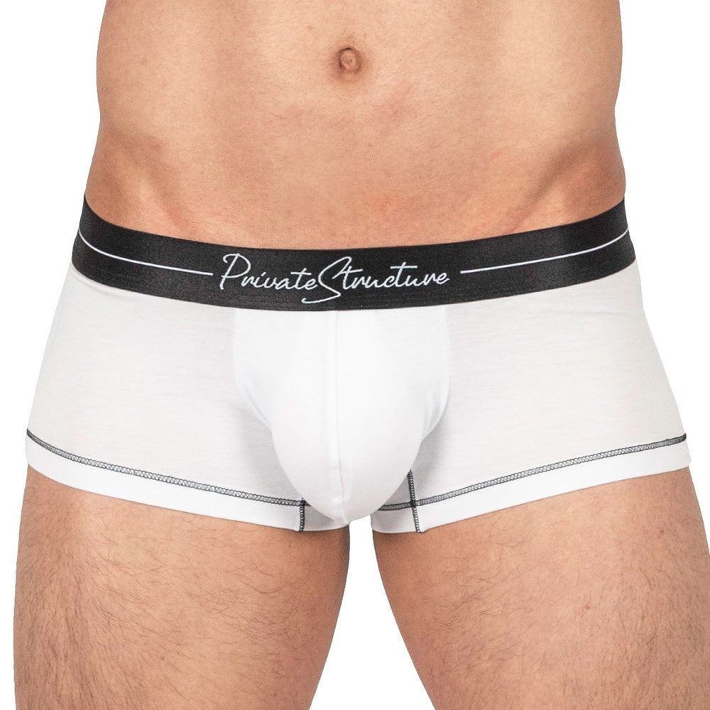 Tencel Hipster Underwear - Black Mix Cotton White - | Private Structure - | MAD Lifestyle