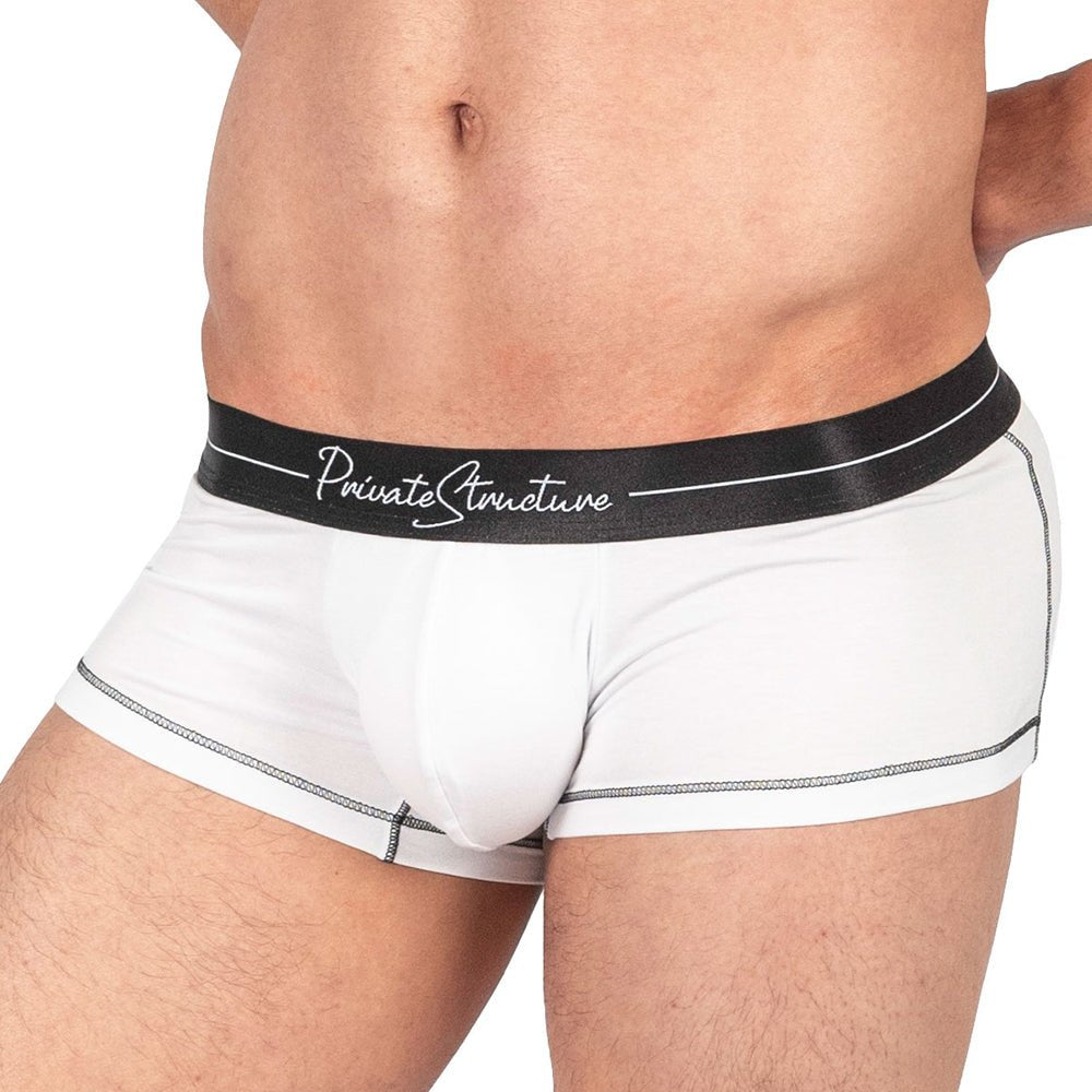 Tencel Hipster Underwear - Black Mix Cotton White - | Private Structure - | MAD Lifestyle