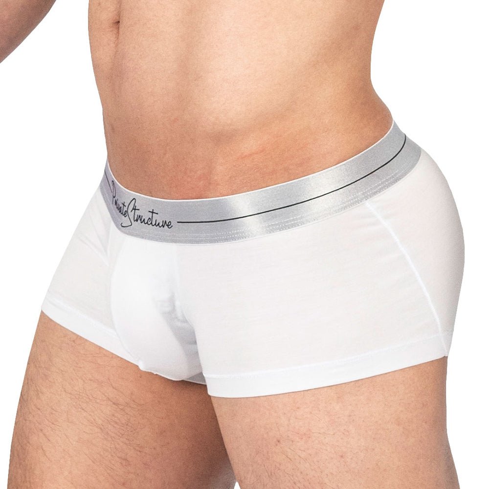 Tencel Hipster Underwear - Cotton White - | Private Structure - | MAD Lifestyle