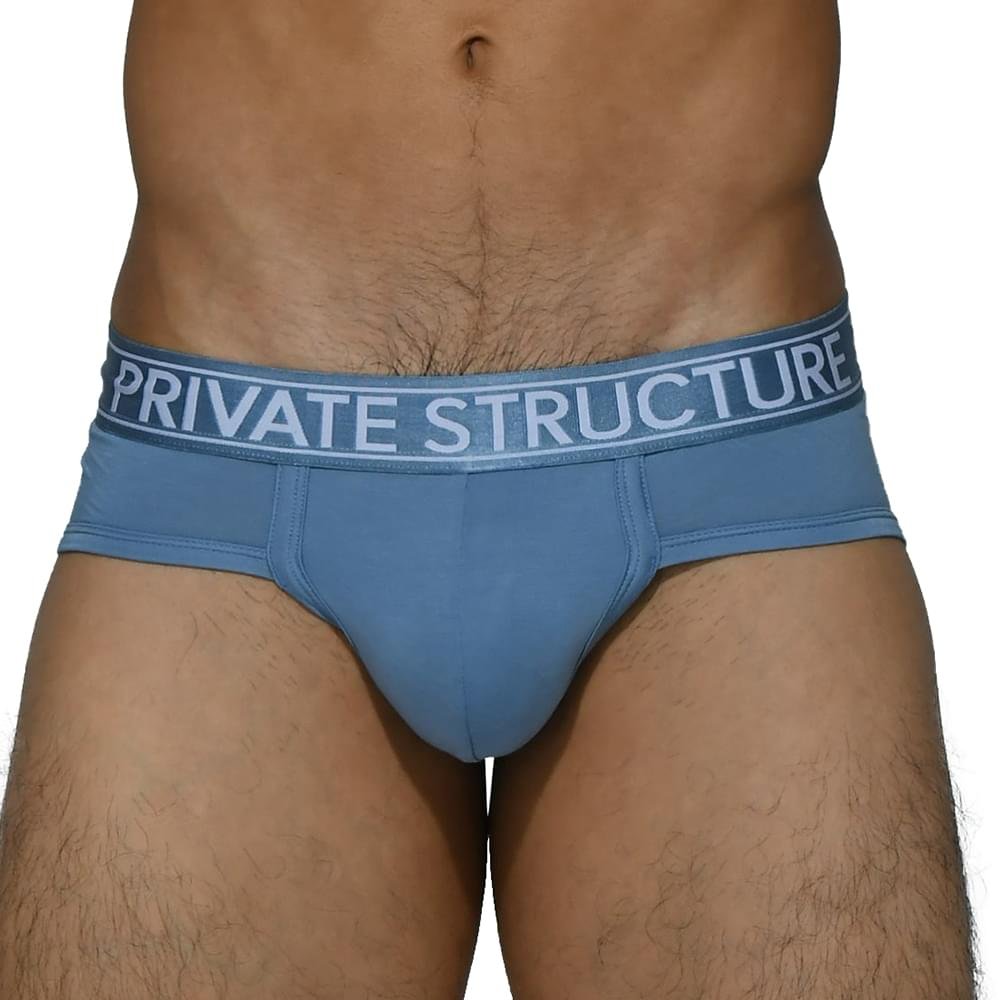 Viscose From Bamboo Contour Brief - Air Force Blue - | Private Structure - | MAD Lifestyle