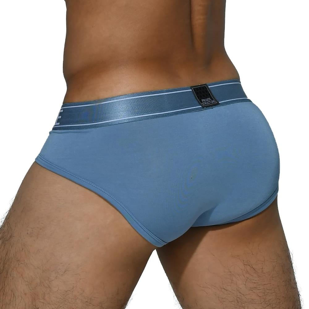 Viscose From Bamboo Contour Brief - Air Force Blue - | Private Structure - | MAD Lifestyle