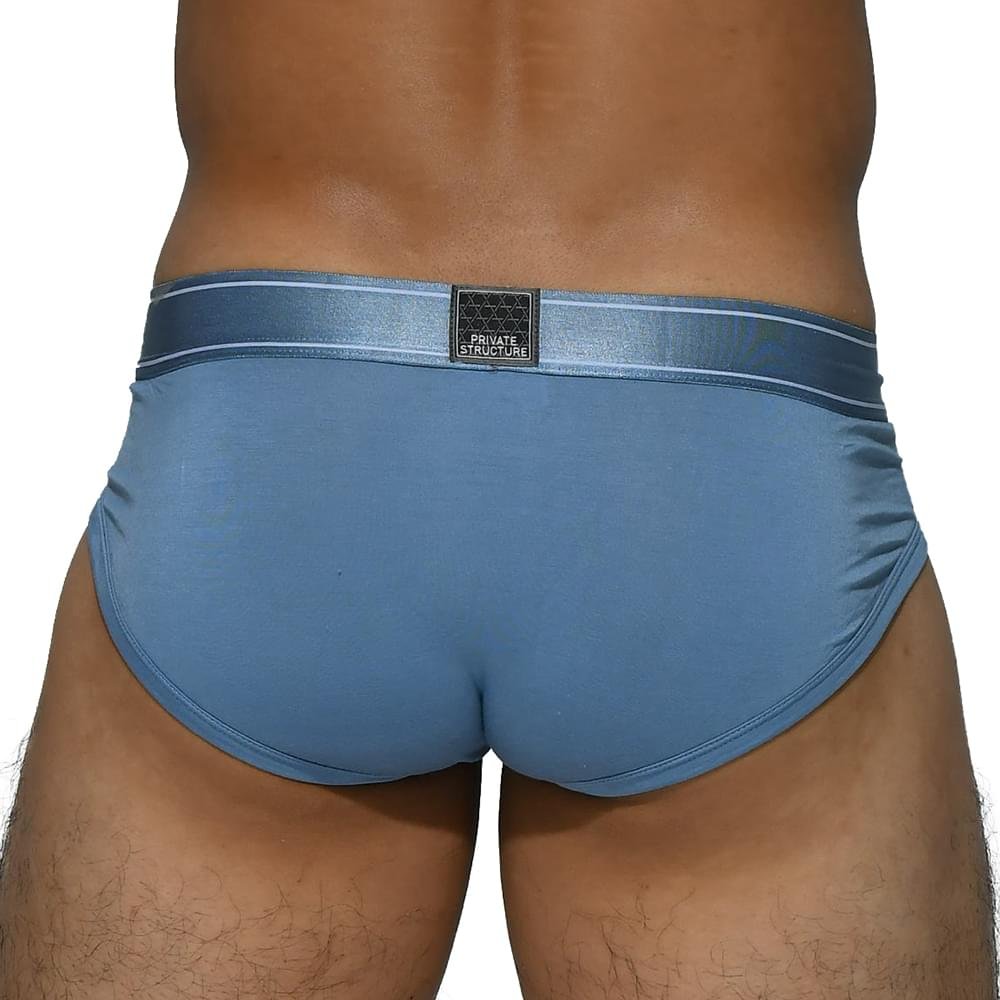 Viscose From Bamboo Contour Brief - Air Force Blue - | Private Structure - | MAD Lifestyle