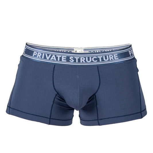 Viscose From Bamboo Trunk Underwear - Citadel Blue - | Private Structure - | MAD Lifestyle