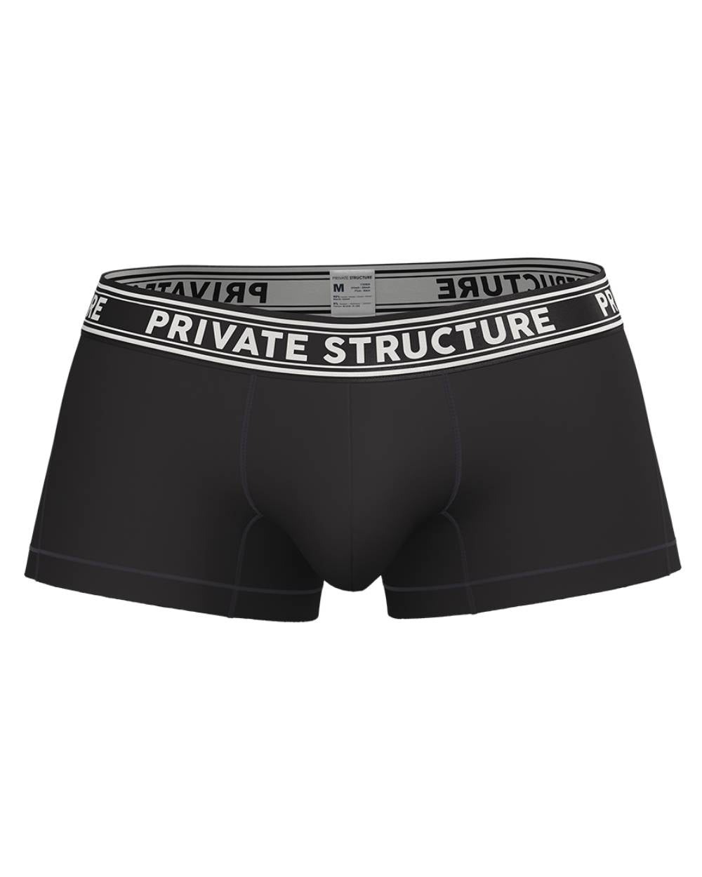 Viscose From Bamboo Trunk Underwear - Raven Black - | Private Structure - | MAD Lifestyle