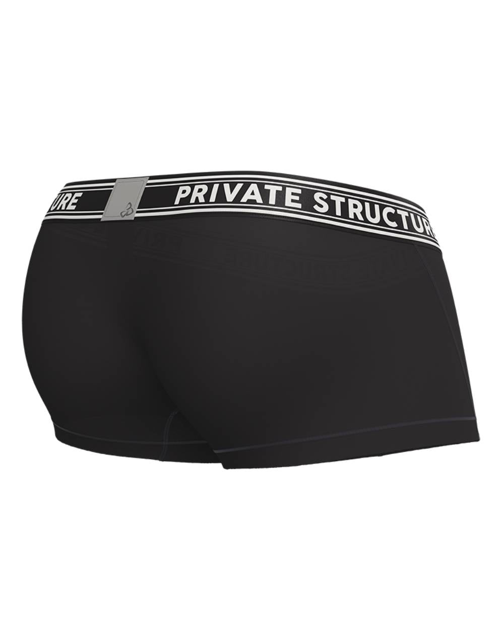 Viscose From Bamboo Trunk Underwear - Raven Black - | Private Structure - | MAD Lifestyle