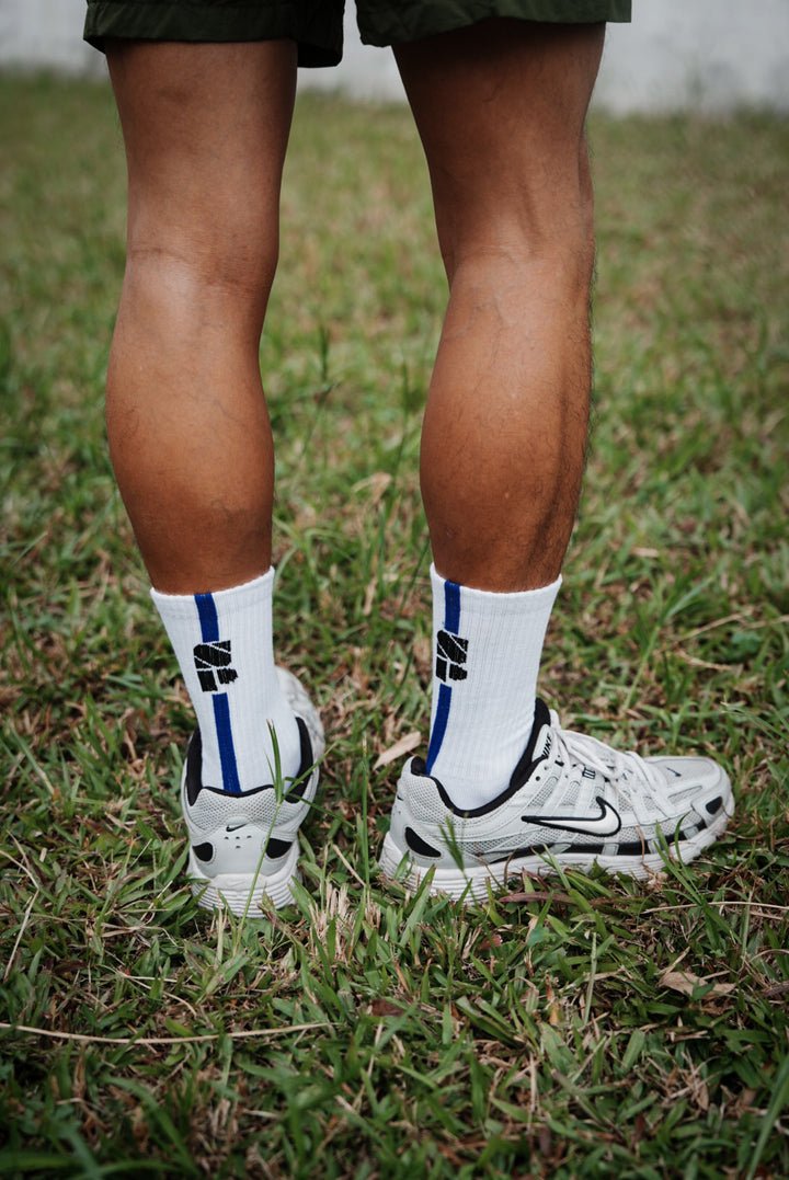 Original White Sport Socks - Boundary St - | Splash - | MAD Lifestyle