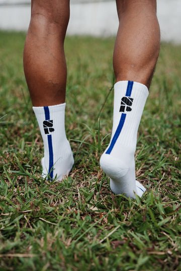 Original White Sport Socks - Boundary St - | Splash - | MAD Lifestyle
