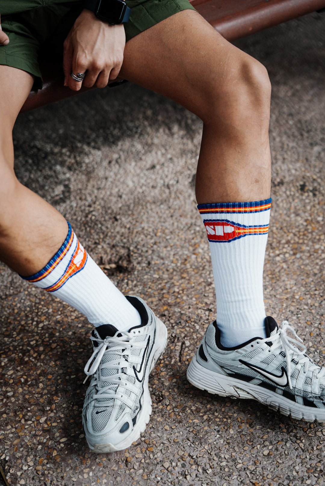 Original White Sport Socks - Thunder & Faster - | Splash - | MAD Lifestyle