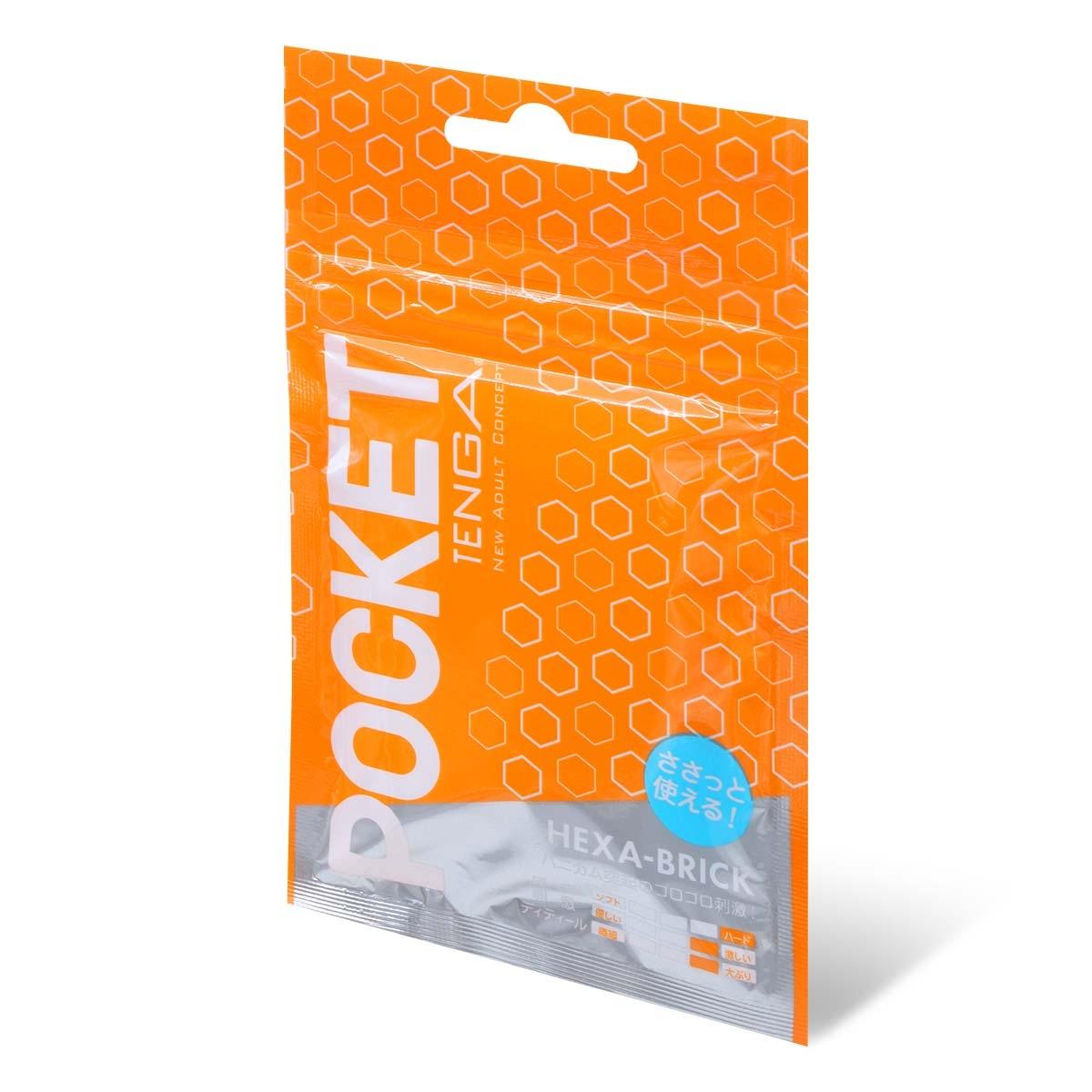Pocket Hexa-Brick – Portable Pleasure with Edgy Stimulation - | TENGA - | MAD Lifestyle