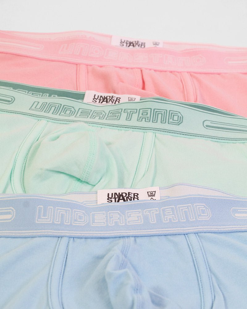 STAMPED Boxer Brief (Long) - Nemophila Sky (Blue) - | UNDERSTAND - | MAD Lifestyle