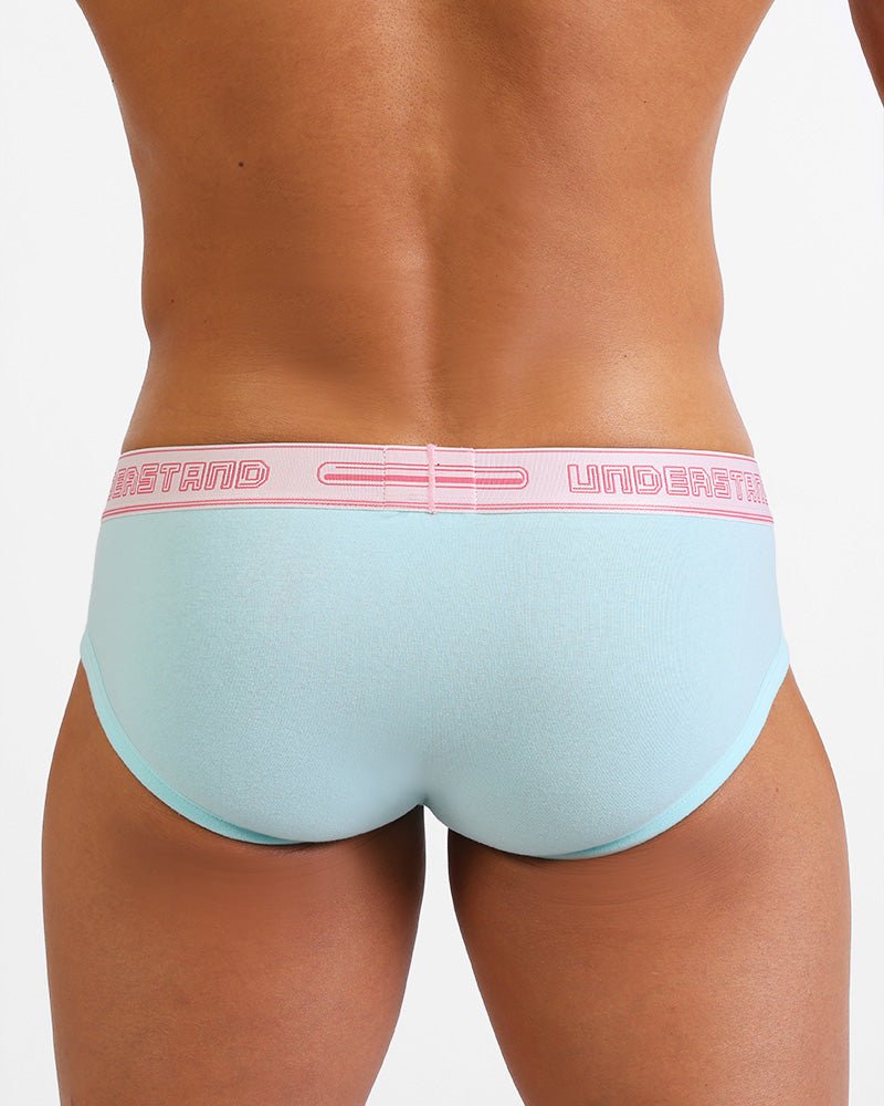 STAMPED Brief - Marshmallow Blue - | UNDERSTAND - | MAD Lifestyle