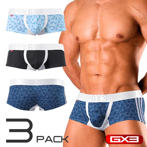 SUPER DUPER GEOMETRIC BOXER (3 PACK) - K1040