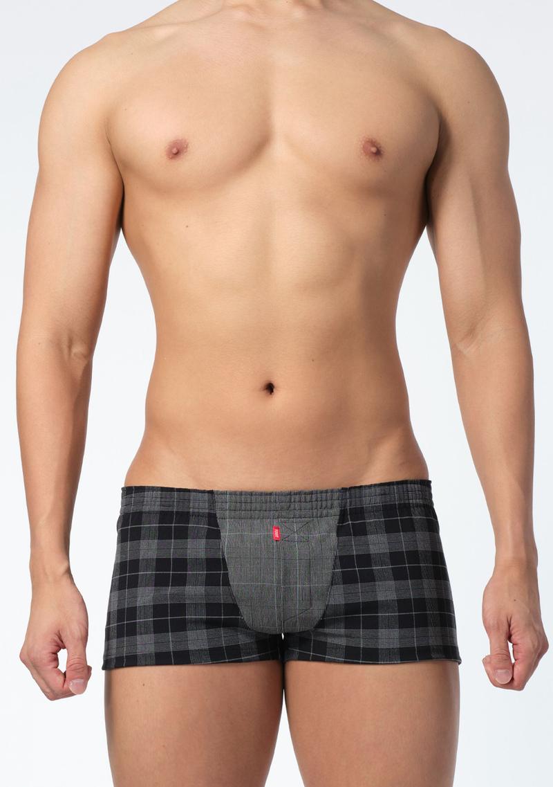 Glen Check Stretchable Trunks