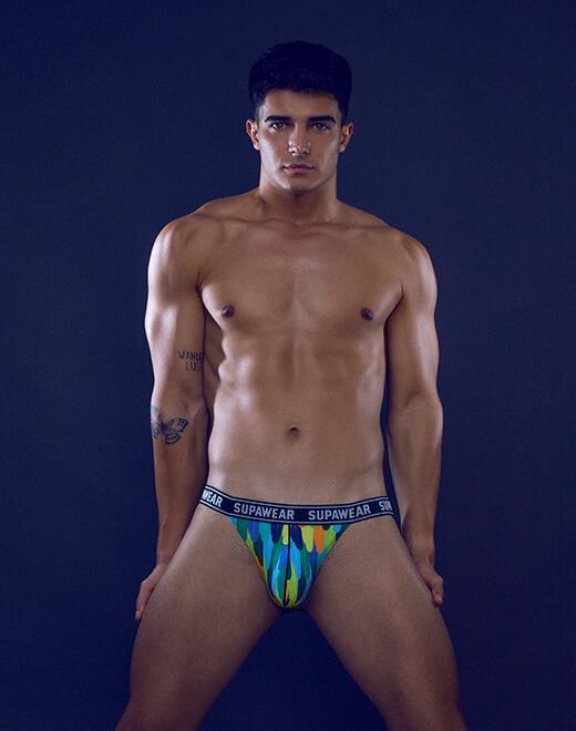 POW Jockstrap Underwear - Peacock