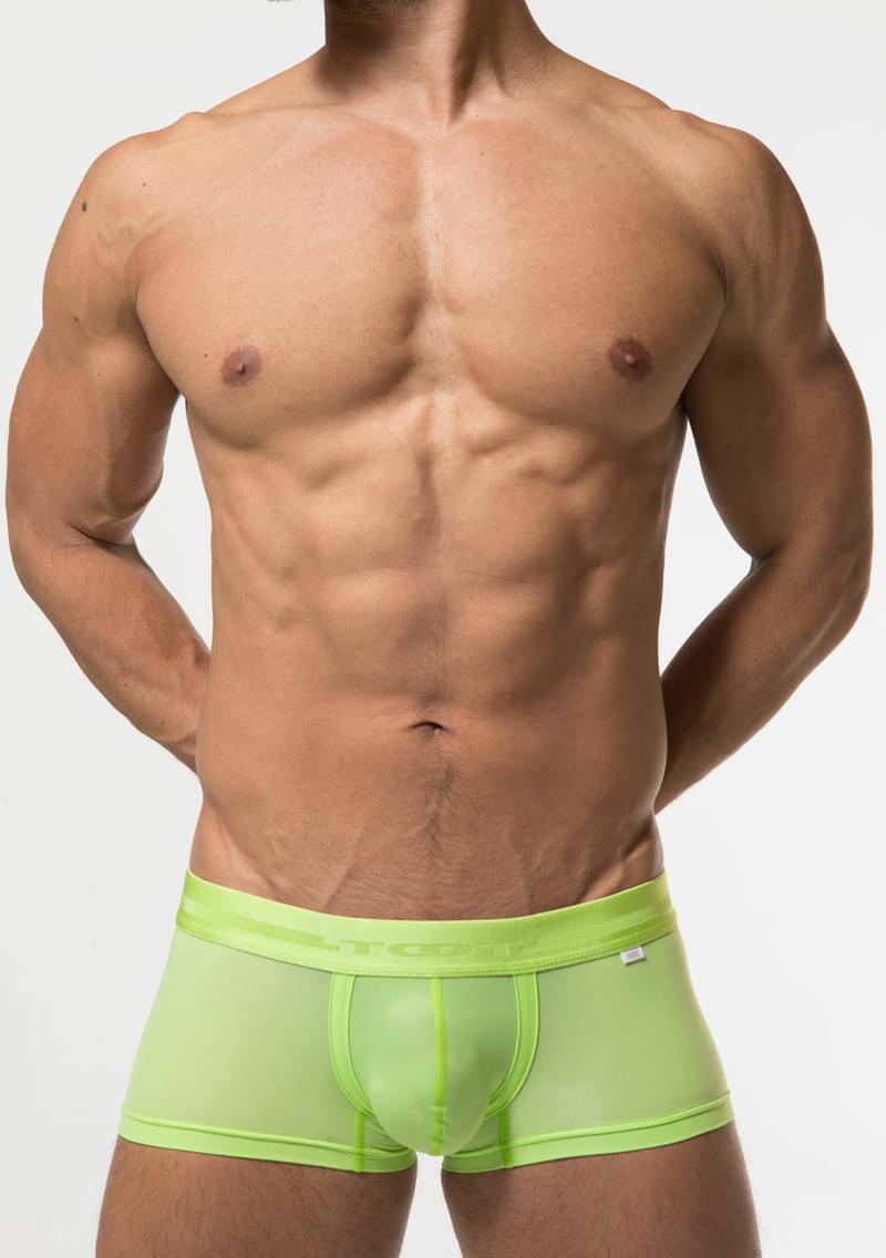 NEO NYLON COLORS 四角內褲 - LIME 萊姆色