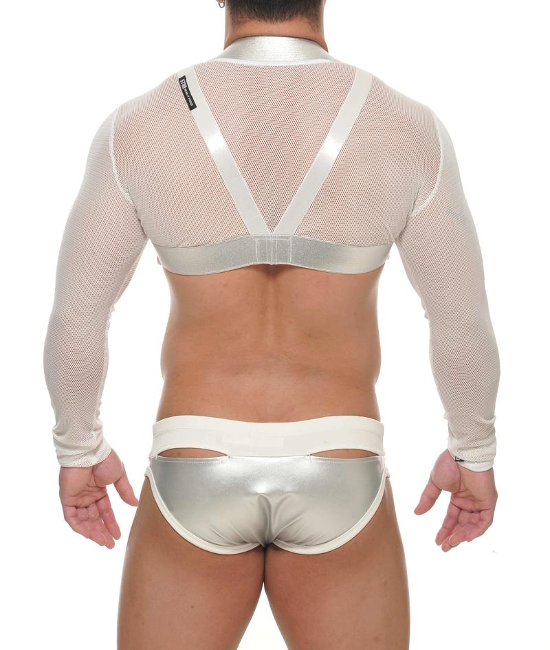 STUD NAJAR Harness Silver & White