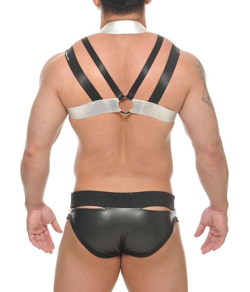STUD FAUST Harness Silver
