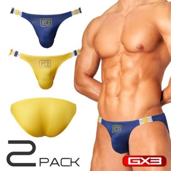 GX3 Gloss Sports V Bikini - 2Pack