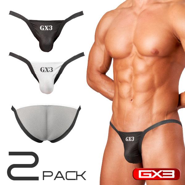 GX3 Western Back Mesh Spicy Bikini - 2Pack