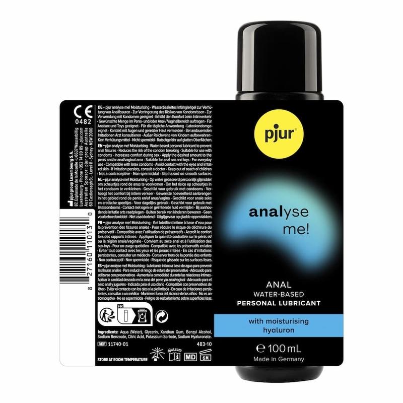 Analyse Me! 輕鬆肛交玻尿酸水性潤滑液 - 100ml