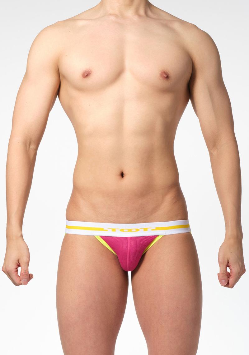 Ribbed Front 男裝後空內褲