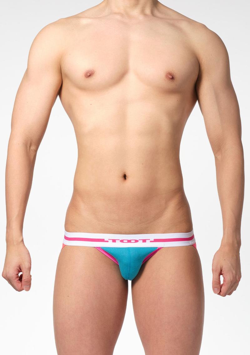 Ribbed Front 男裝後空內褲