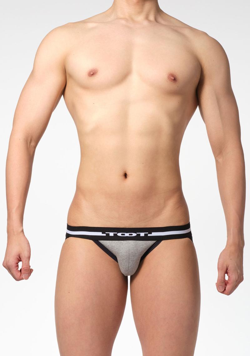 Ribbed Front 男裝後空內褲