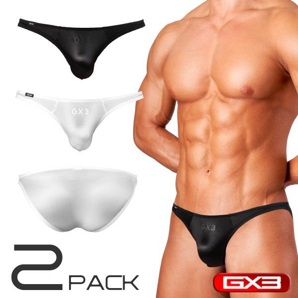 GX3 SHINE PLUS MONOTONE V Bikini - 2Pack