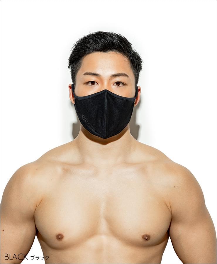 Dry Neon Fashion Mask - K1214-BLACK