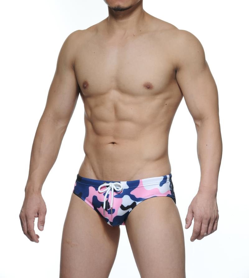 FLINT Brief Swimwear - Navy Pink